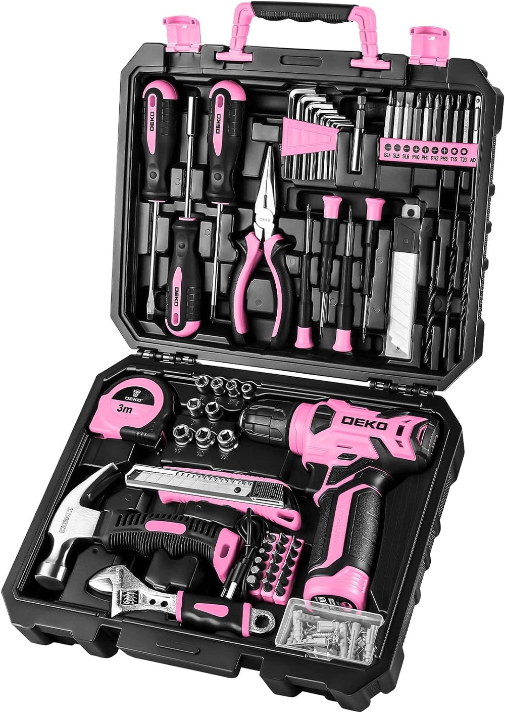 Electric drill + household tool kit