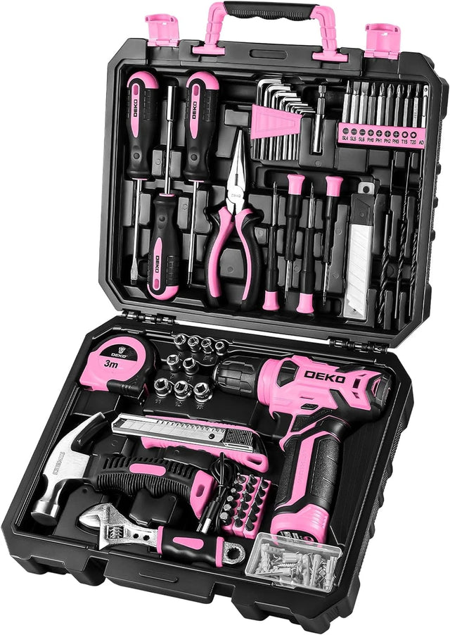 Electric drill + household tool kit