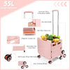 Collapsible Stair-Climbing Utility Cart