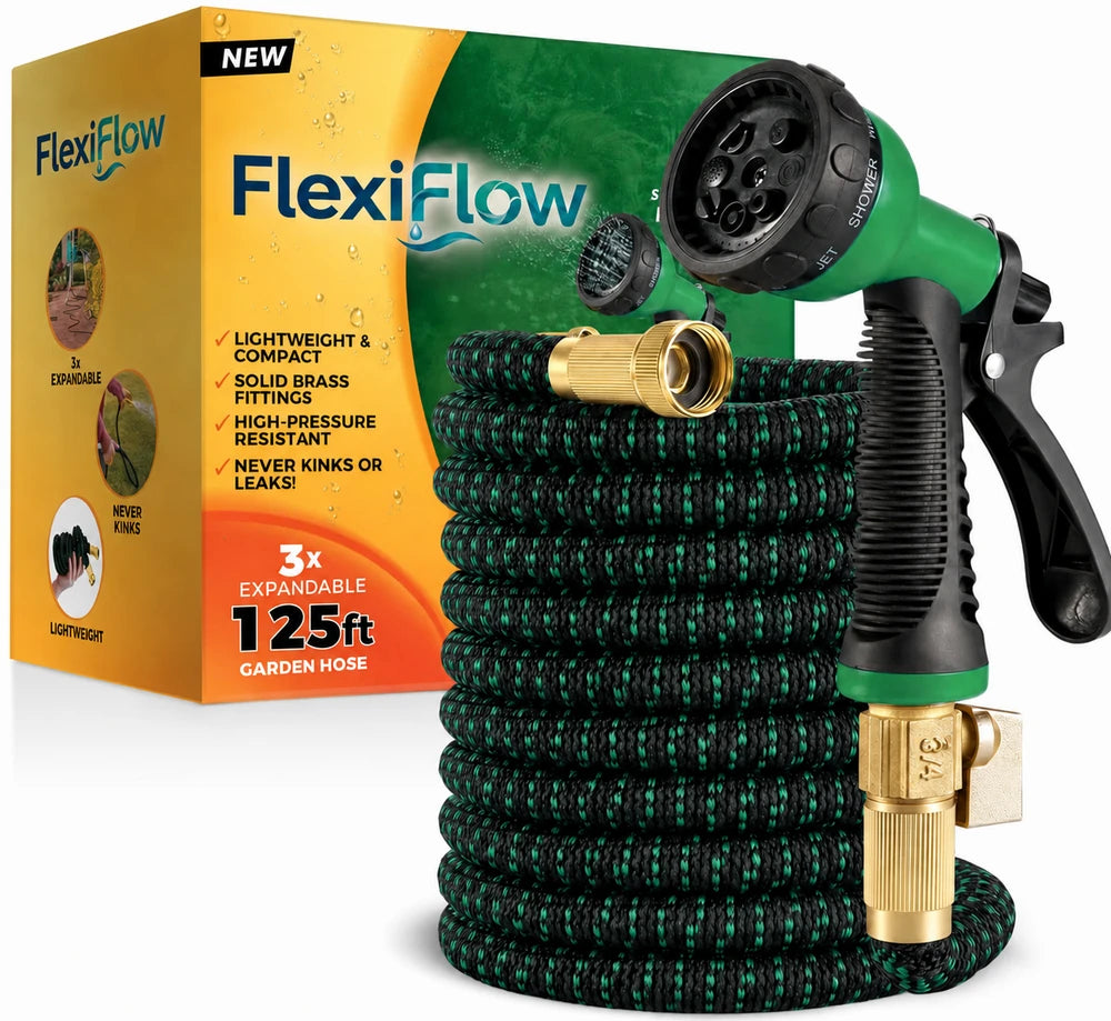 FlexiFlow Expandable Garden Hose