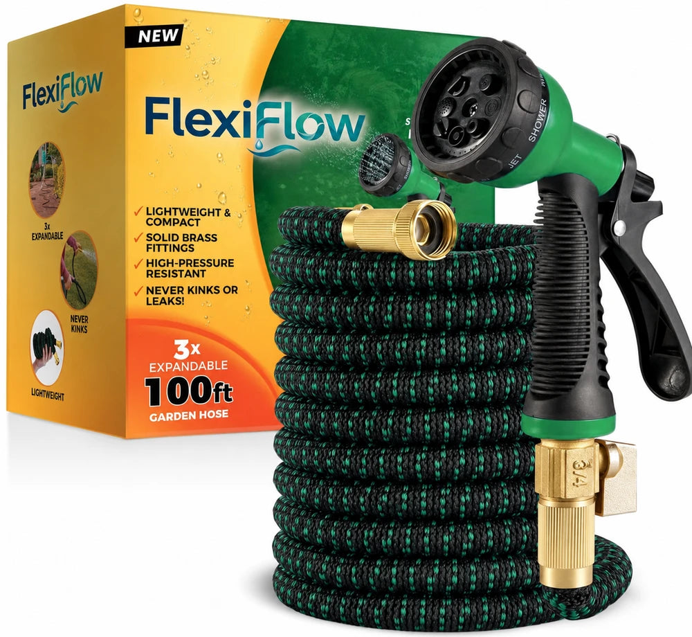 FlexiFlow Expandable Garden Hose