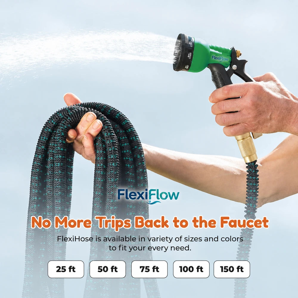 FlexiFlow Expandable Garden Hose
