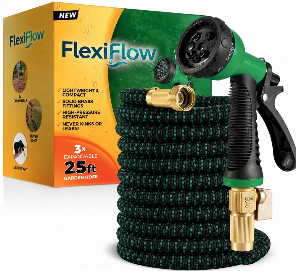 FlexiFlow Expandable Garden Hose