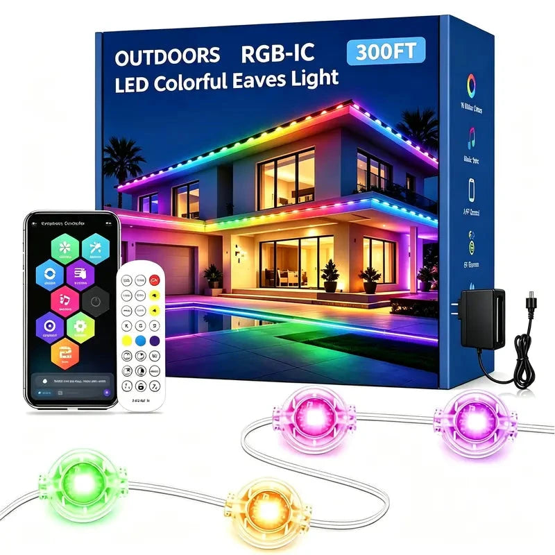 Colorful LED Eaves Light