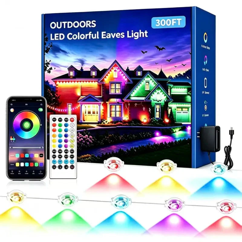 Colorful LED Eaves Light