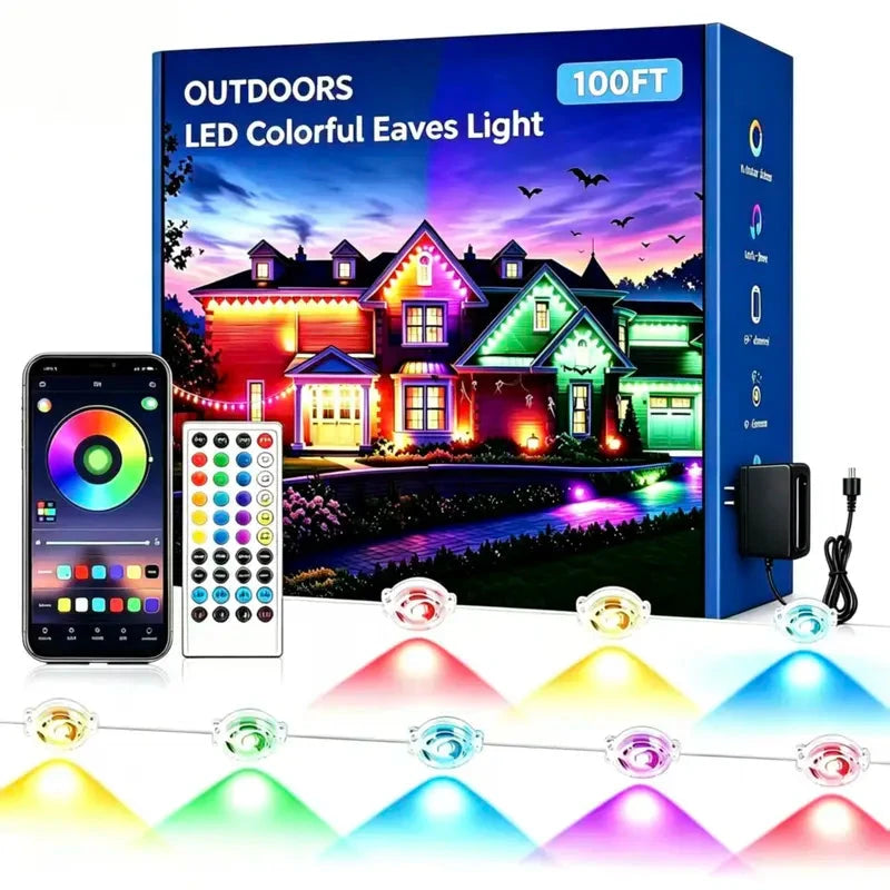 Colorful LED Eaves Light