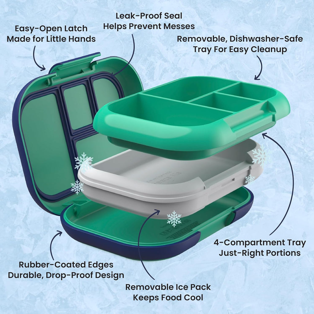 Kids’ Chill Bento Lunch Box with Removable Ice Pack