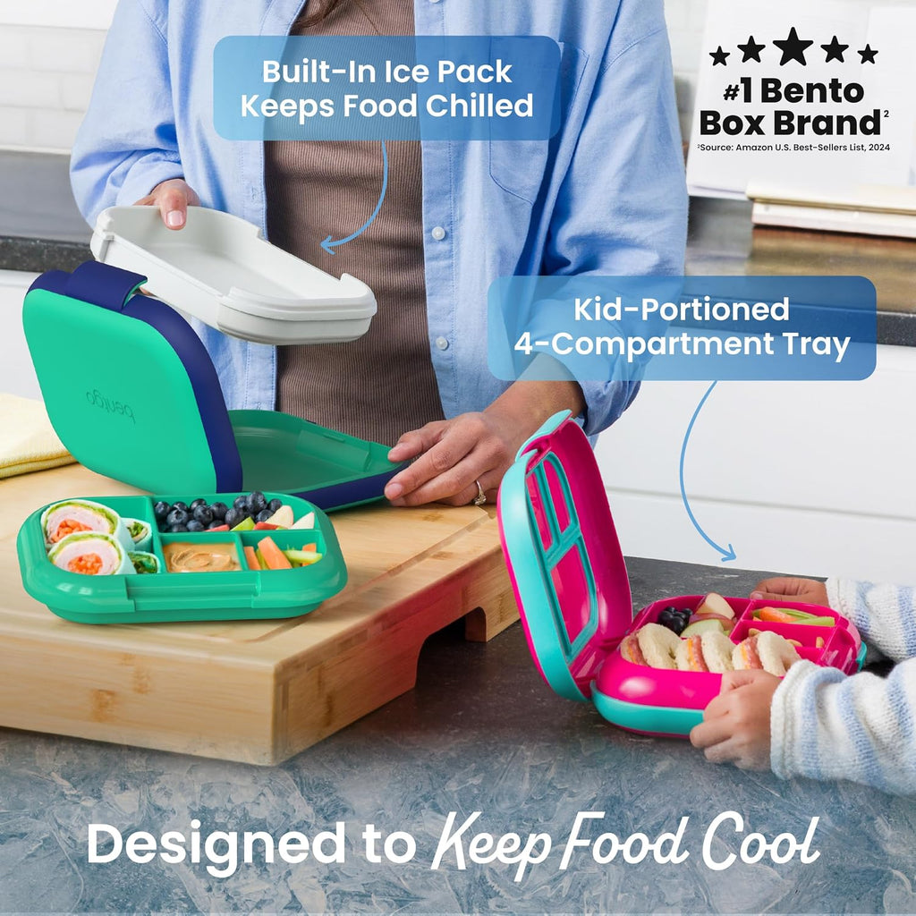 Kids’ Chill Bento Lunch Box with Removable Ice Pack