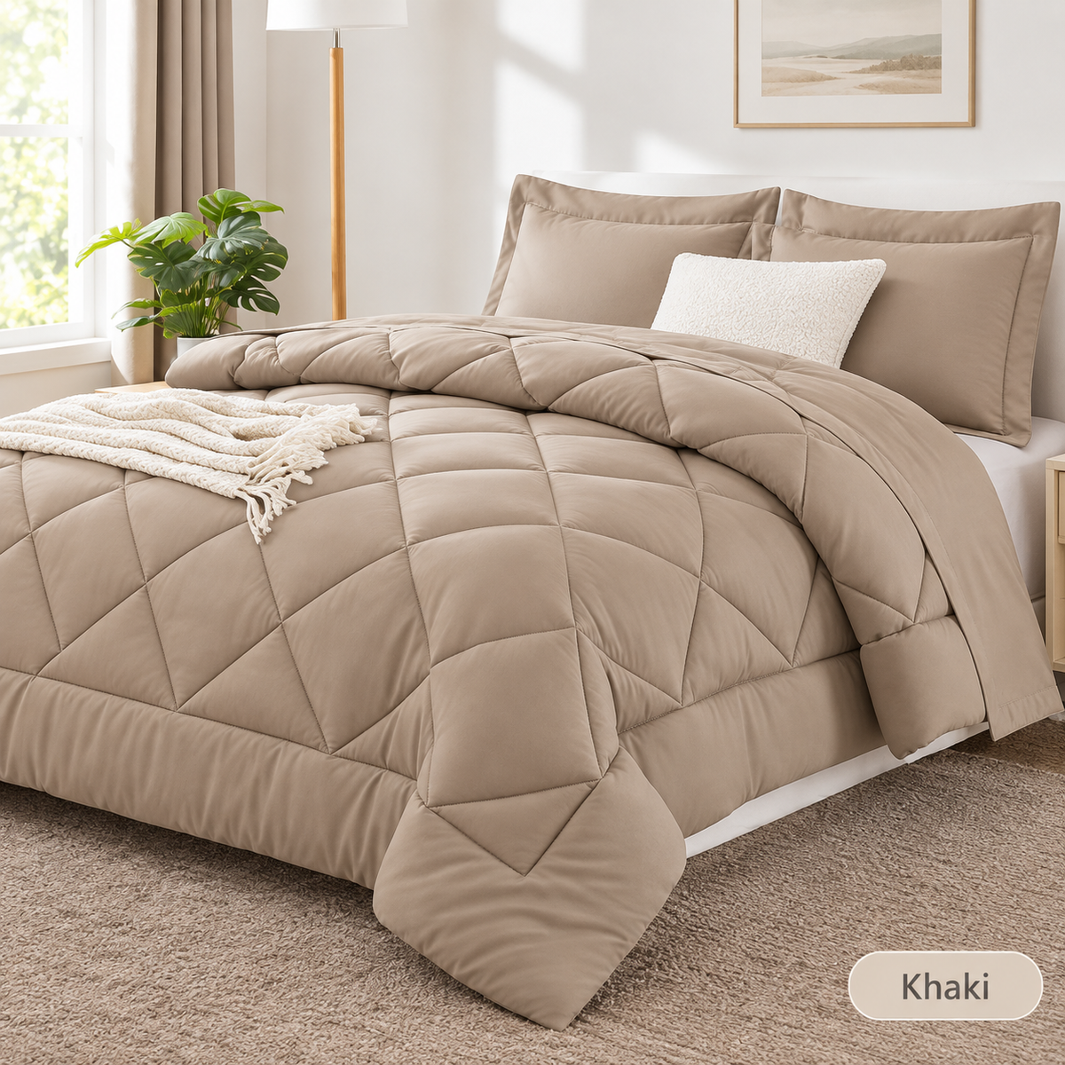 Utterly Comfortable  Queen Comforter Set